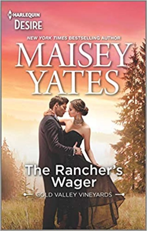 Book cover for "The Rancher's Wager" by Maisey Yates