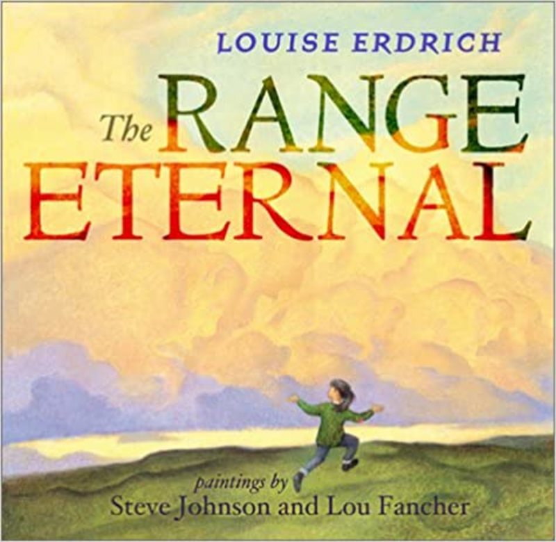 Book cover for "The Range Eternal" by Louise Erdrich