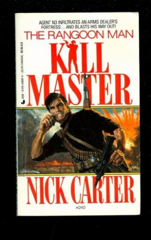 Book cover for "The Rangoon Man" by Nick Carter