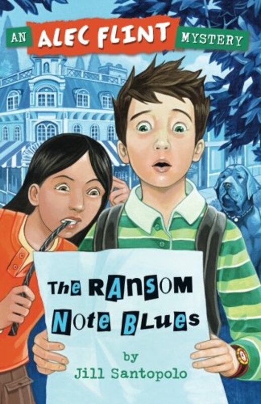 Book cover for "The Ransom Note Blues" by Jill Santopolo