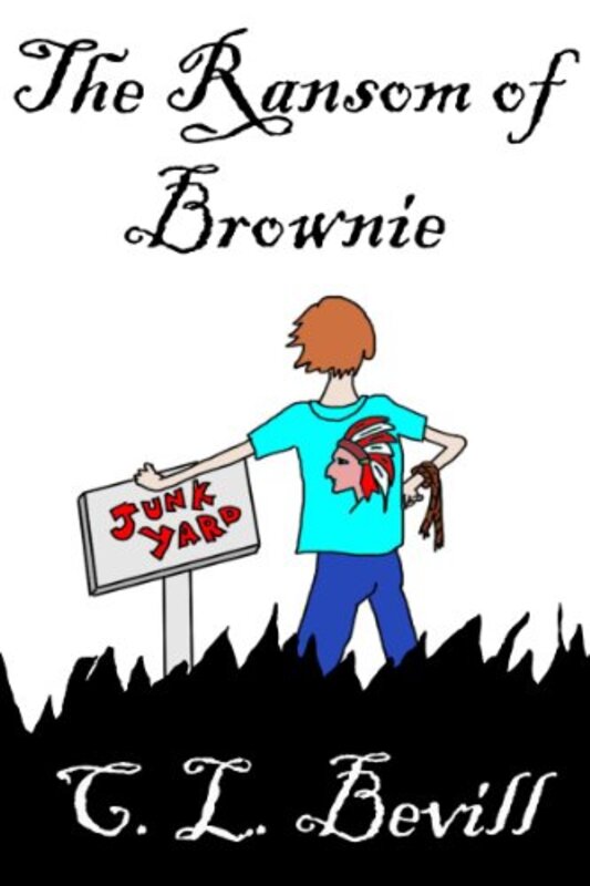 Book cover for "The Ransom of Brownie" by CL Bevill