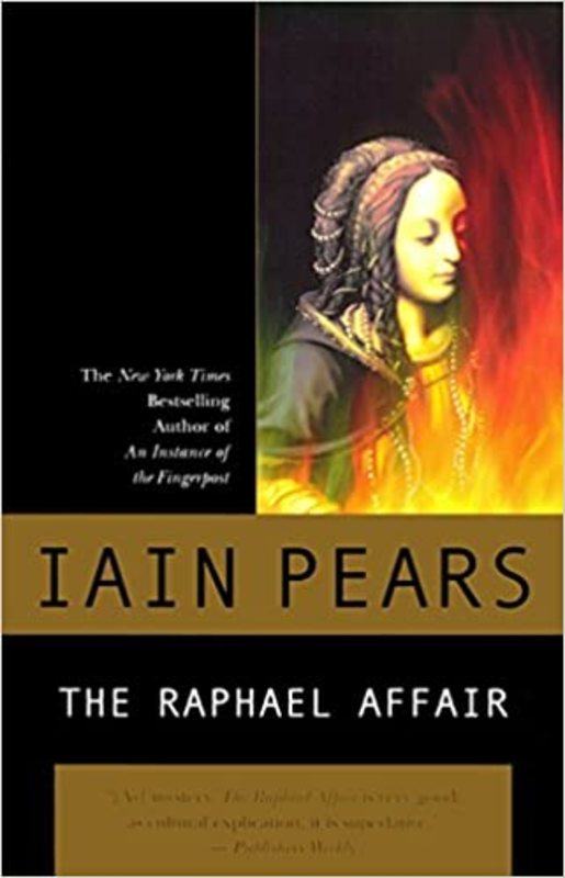 Book cover for "The Raphael Affair" by Iain Pears