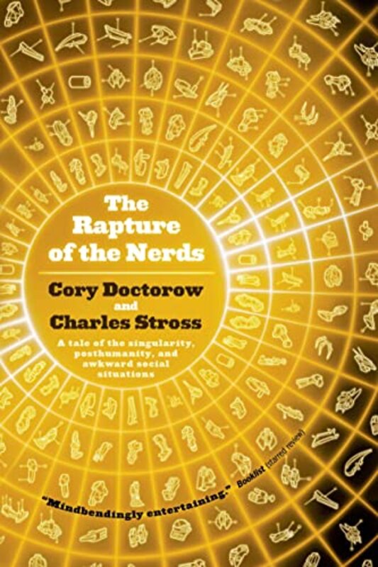 Book cover for "The Rapture of the Nerds"