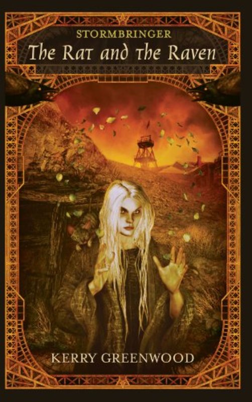 Book cover for "The Rat and the Raven" by Kerry Greenwood