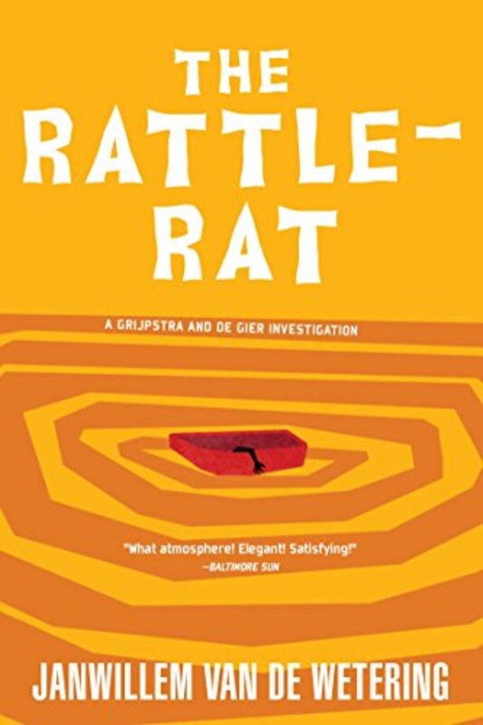 Book cover for "The Rattle-Rat" by Janwillem van de Wetering