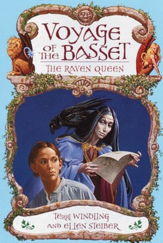 Book cover for "The Raven Queen" by Terri Windling