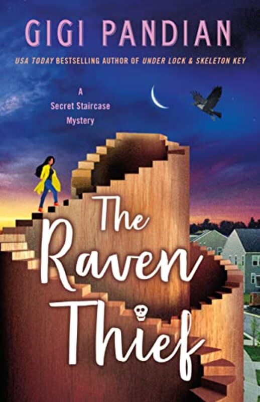 Book cover for "The Raven Thief" by Gigi Pandian