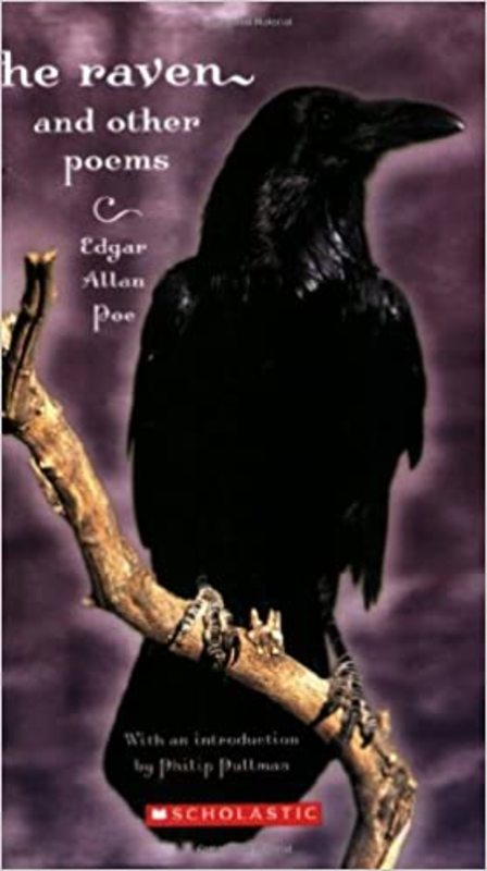 Book cover for "The Raven and Other Poems" by Edgar Allan Poe