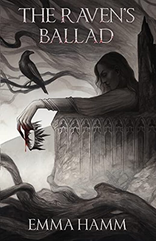 Book cover for "The Raven's Ballad" by Emma Hamm