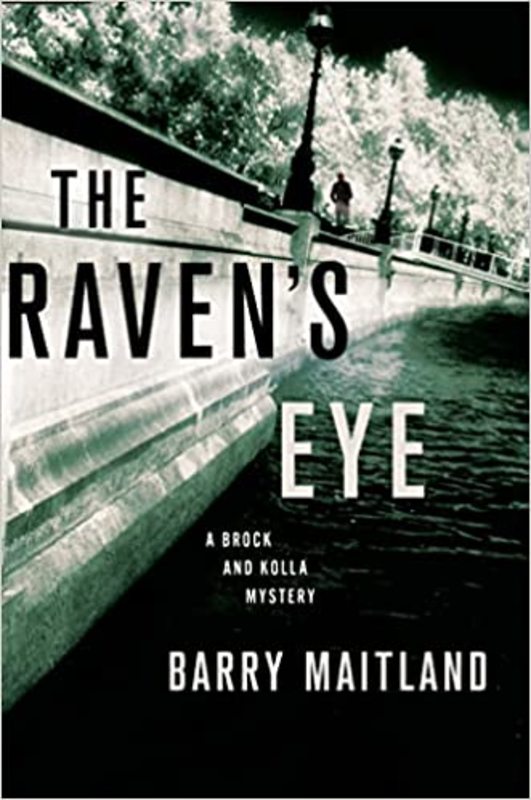 Book cover for "The Raven's Eye" by Barry Maitland