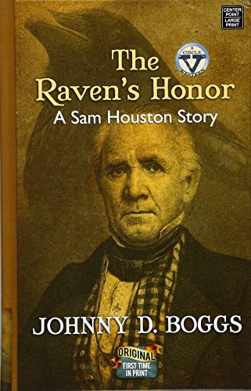 Book cover for "The Raven's Honor" by Johnny Boggs