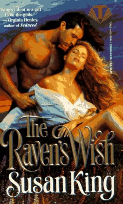 Book cover for "The Raven's Wish" by Susan King