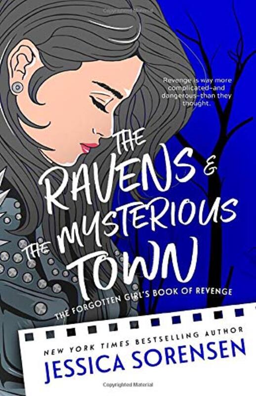 Book cover for "The Ravens and the Mysterious Town" by Jessica Sorensen