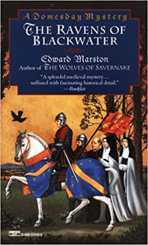 Book cover for "The Ravens of Blackwater" by Edward Marston