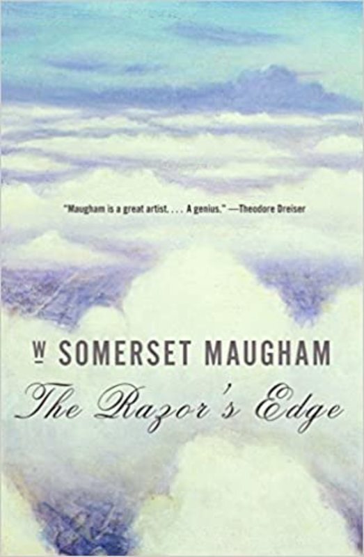 Book cover for "The Razor's Edge" by W. Somerset Maugham