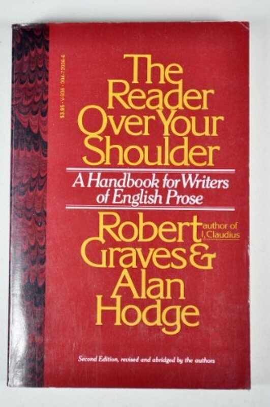 Book cover for "The Reader Over Your Shoulder" by Robert Graves