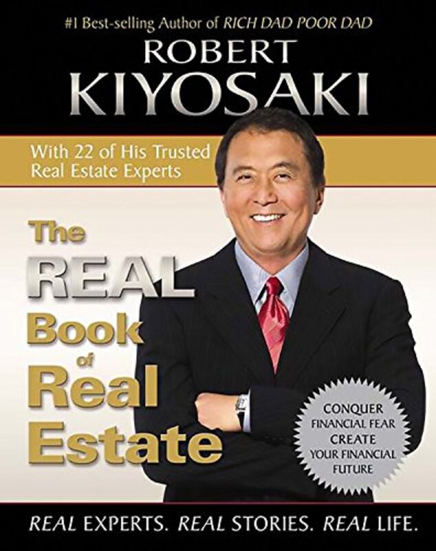 Book cover for "The Real Book of Real Estate" by Robert T Kiyosaki