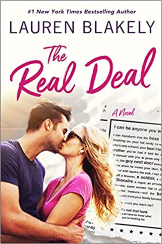 Book cover for "The Real Deal" by Lauren Blakely
