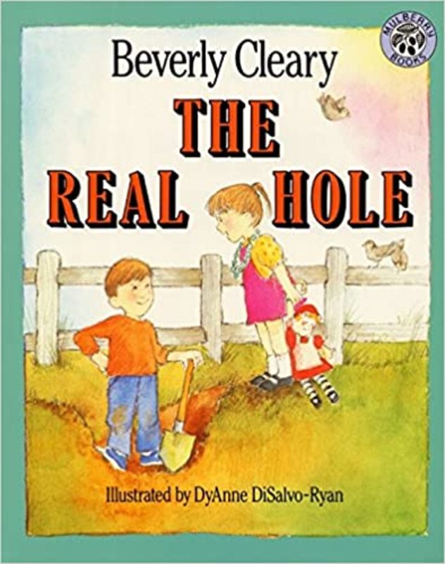 Book cover for "The Real Hole" by Beverly Cleary