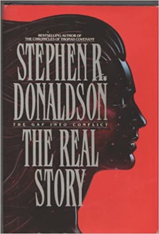 Book cover for "The Real Story" by Stephen R. Donaldson