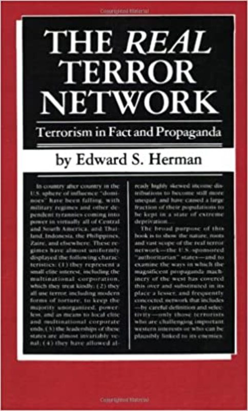 Book cover for "The Real Terror Network" by Edward S. Herman