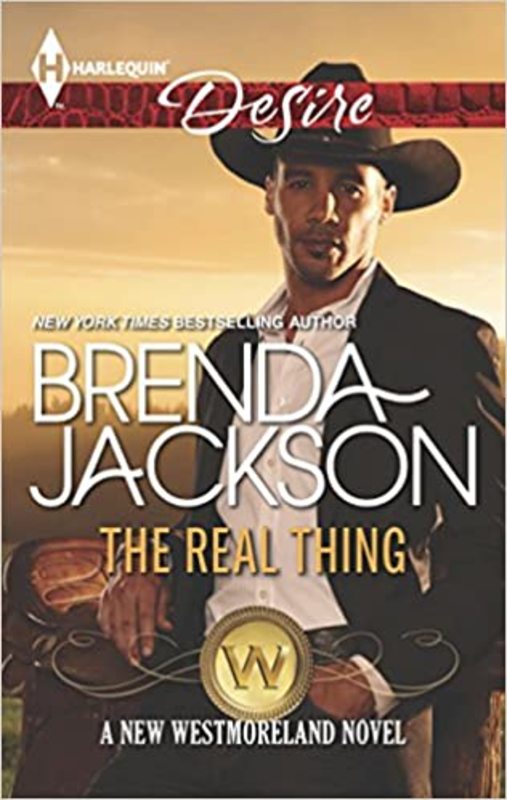 Book cover for "The Real Thing" by Brenda Jackson