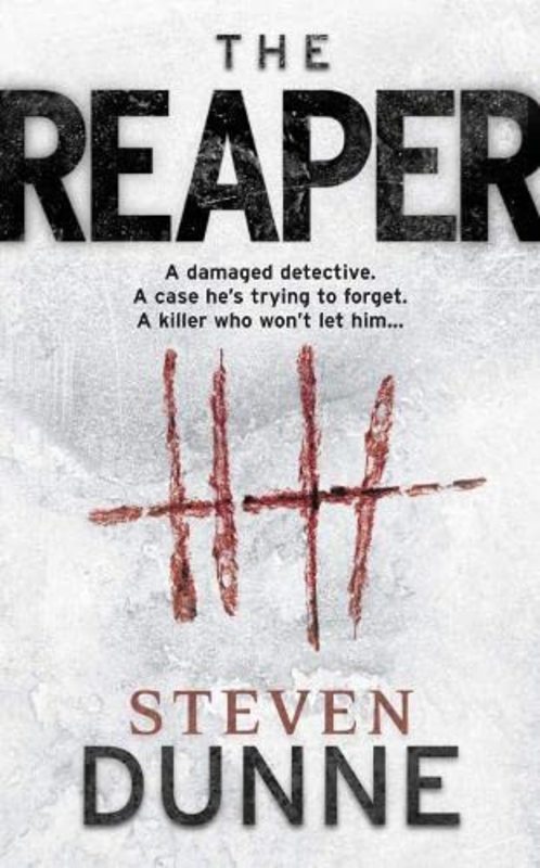 Book cover for "The Reaper" by Steven Dunne