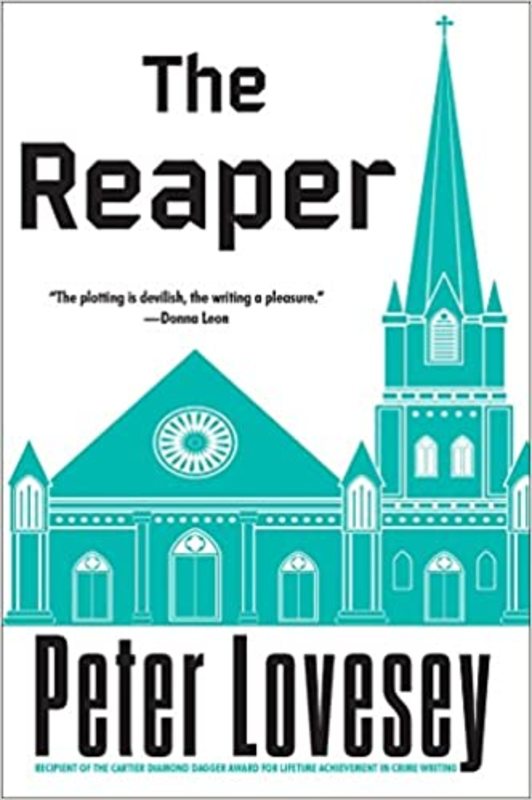 Book cover for "The Reaper" by Peter Lovesey