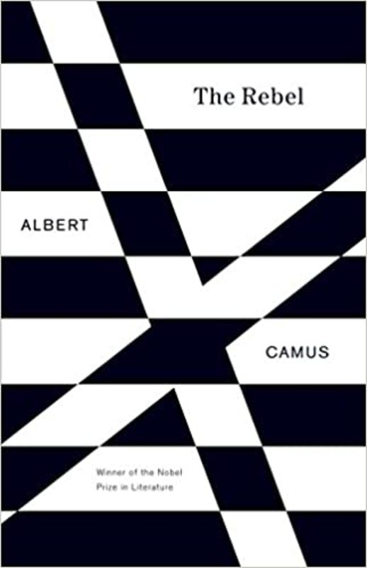 Book cover for "The Rebel" by Albert Camus
