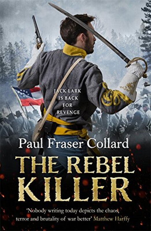 Book cover for "The Rebel Killer" by Paul Fraser Collard