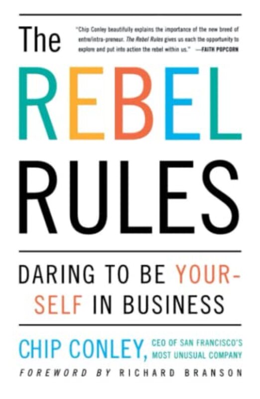 Book cover for "The Rebel Rules"