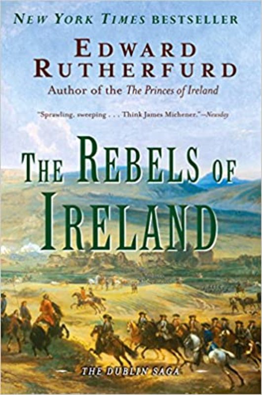 Book cover for "The Rebels of Ireland" by Edward Rutherfurd