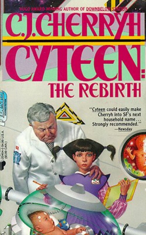 Book cover for "The Rebirth" by CJ Cherryh