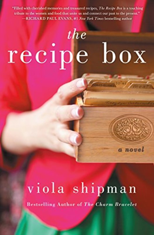 Book cover for "The Recipe Box" by Viola Shipman