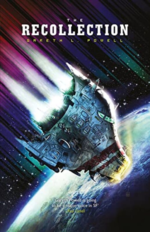 Book cover for "The Recollection" by Gareth L Powell