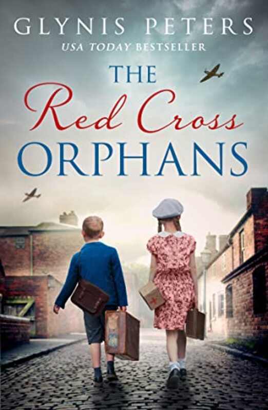 Book cover for "The Red Cross Orphans" by Glynis Peters