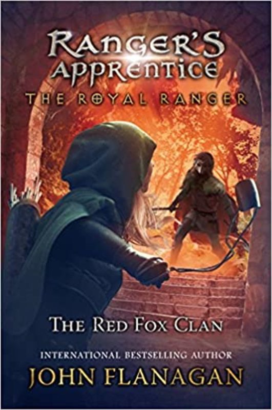 Book cover for "The Red Fox Clan" by John Flanagan