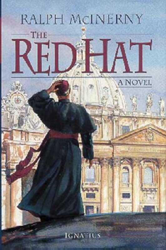Book cover for "The Red Hat" by Ralph McInerny