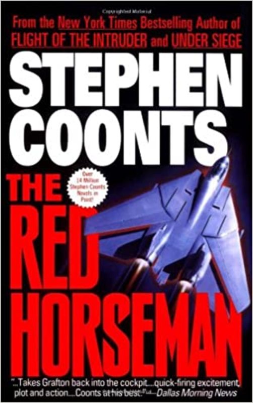 Book cover for "The Red Horseman" by Stephen Coonts