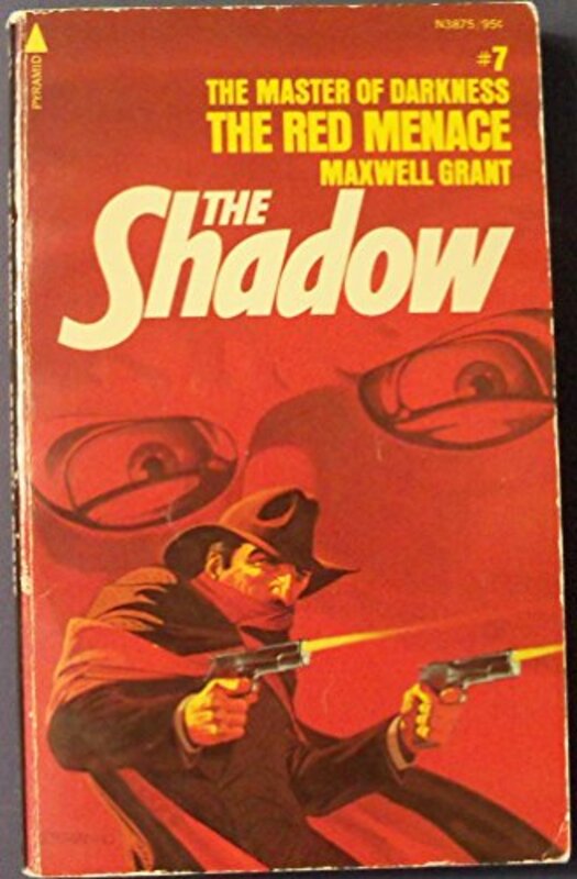 Book cover for "The Red Menace" by Maxwell Grant