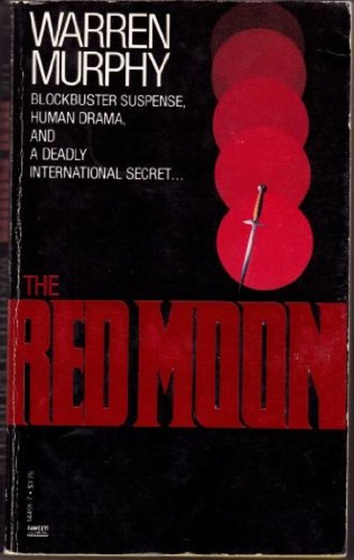 Book cover for "The Red Moon" by Warren Murphy