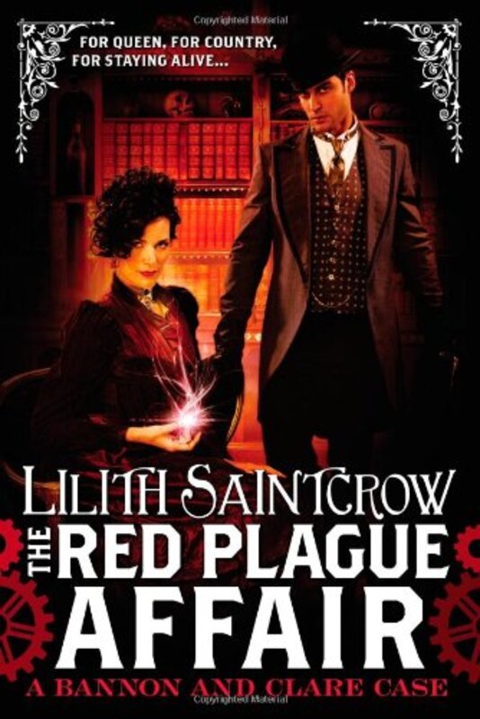Book cover for "The Red Plague Affair" by Lilith Saintcrow