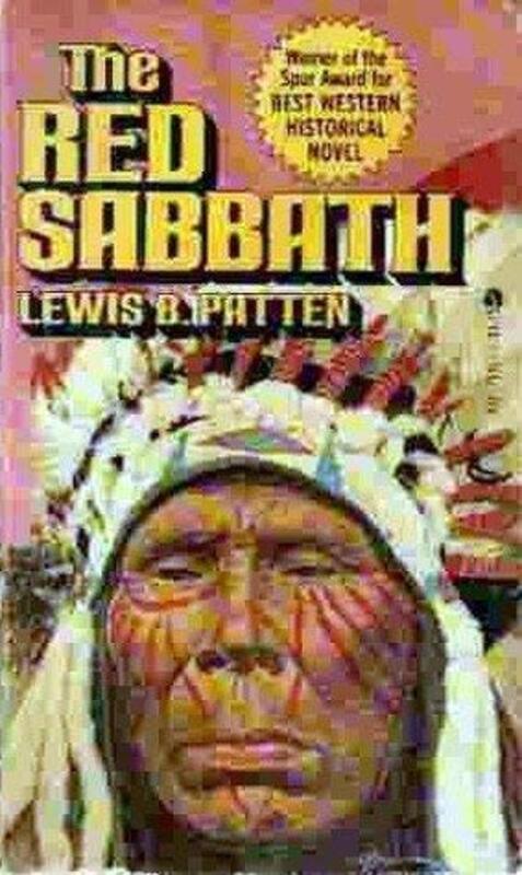 Book cover for "The Red Sabbath" by Lewis B Patten