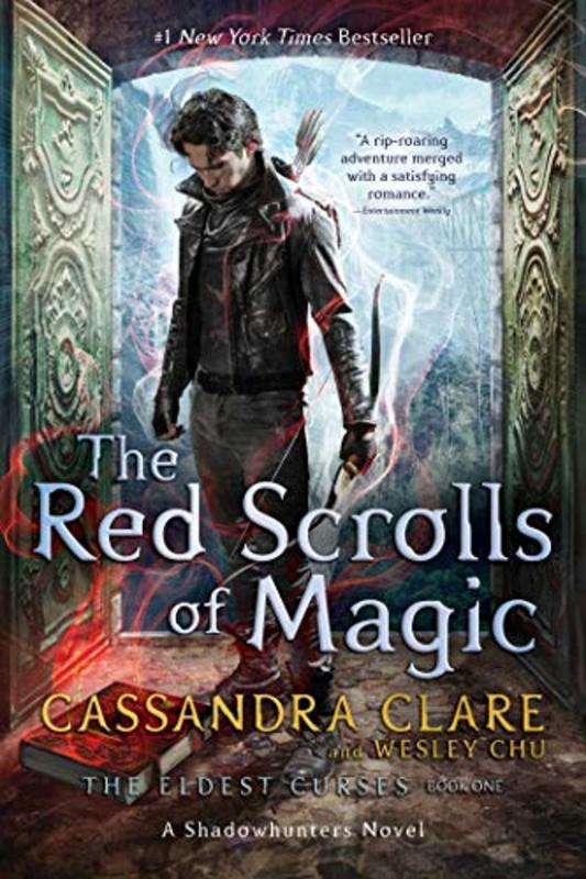 Book cover for "The Red Scrolls of Magic" by Cassandra Clare