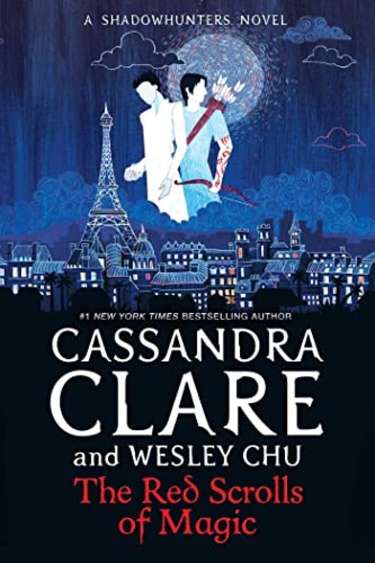 Book cover for "The Red Scrolls of Magic" by Wesley Chu