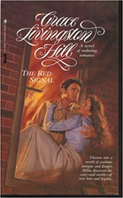 Book cover for "The Red Signal" by Grace Livingston Hill