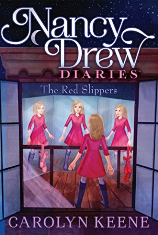 Book cover for "The Red Slippers" by Mildred A Wirt