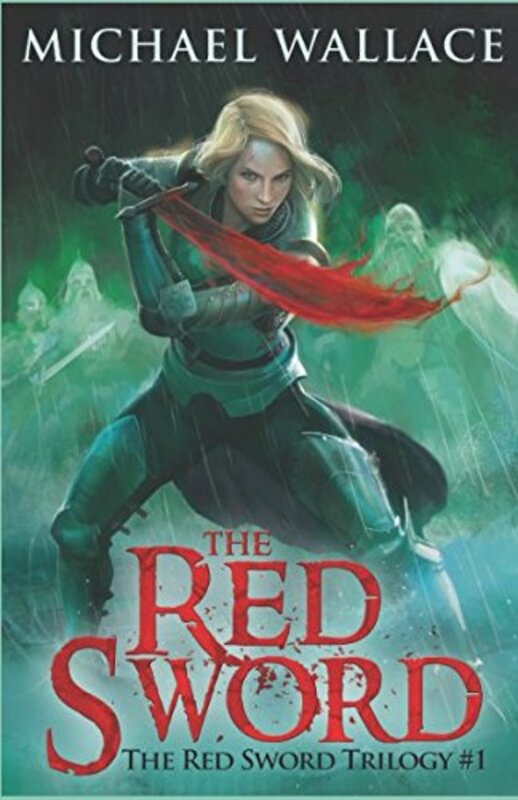 Book cover for "The Red Sword" by Michael Wallace