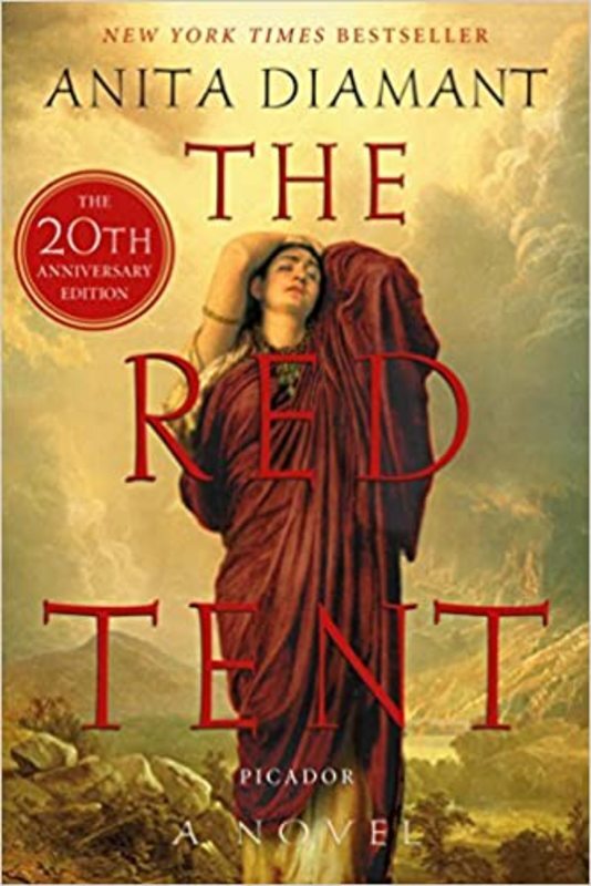 Book cover for "The Red Tent" by Anita Diamant