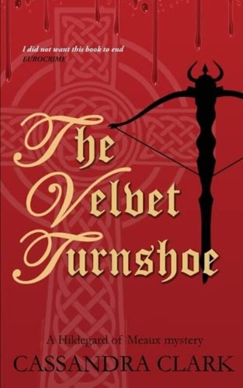 Book cover for "The Red Velvet Turnshoe aka The Velvet Turnshoe" by Cassandra Clark